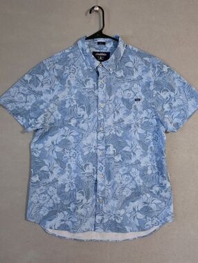 Chubbies Mens Shake'm On Down Performance Button Down Friday Shirt Size Large